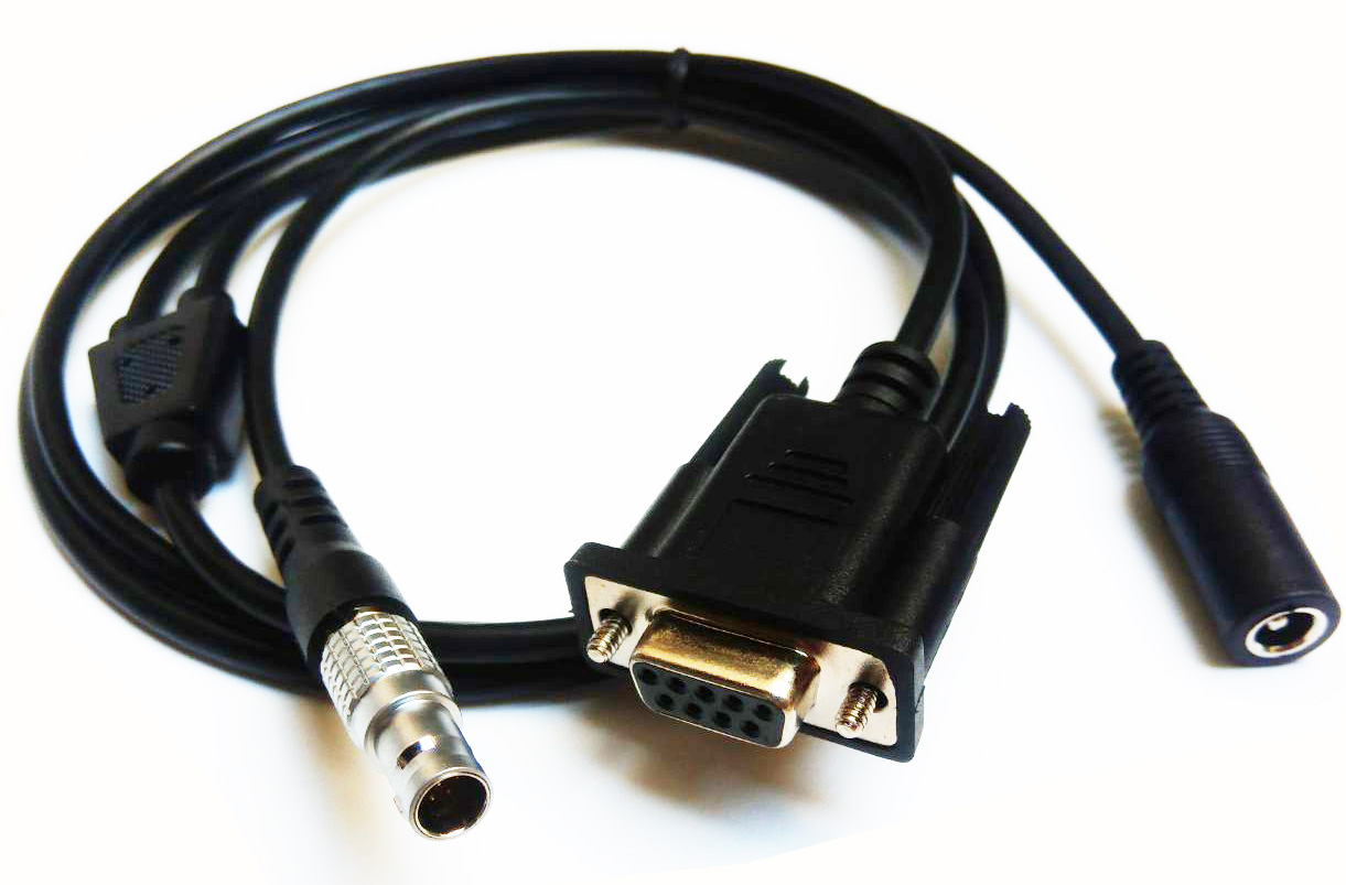SmaRTK LEMO to Serial RS232 / DC Power "Y" Cable 1m